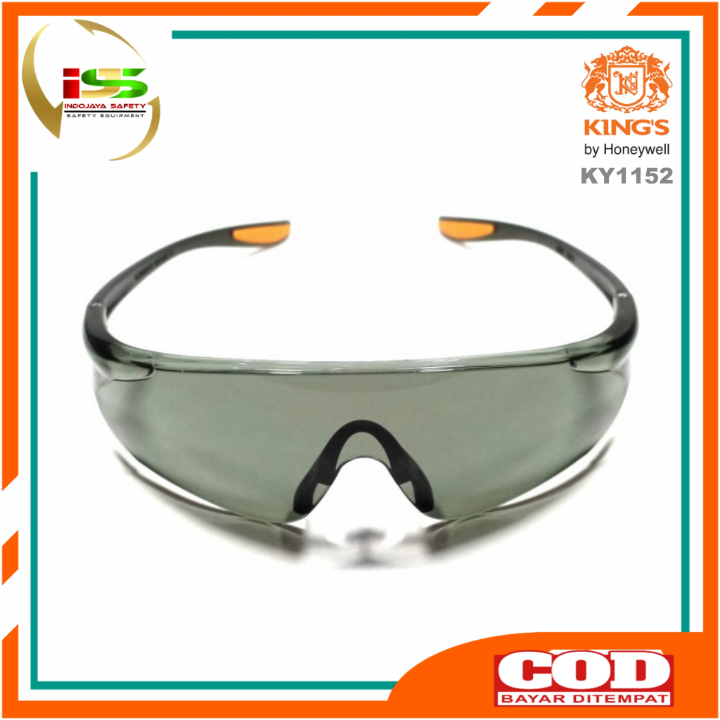 Jual Kacamata Safety Kings KY1152 Hitam Safety Glasses King's KY 1152 Shopee Indonesia