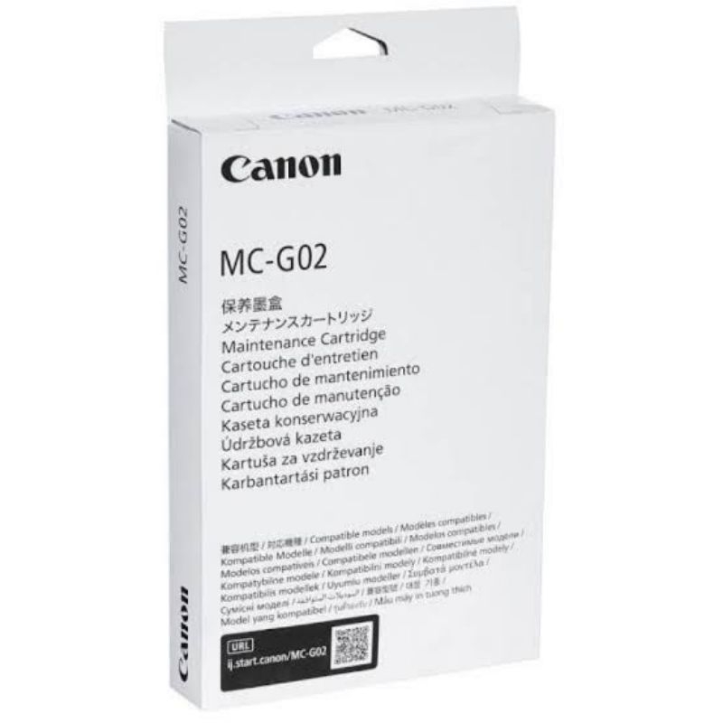 Jual Canon Maintenance Cartridge Mc G02 Original Untuk Canon G1020 G2020 G3020 G3060 Shopee 0808