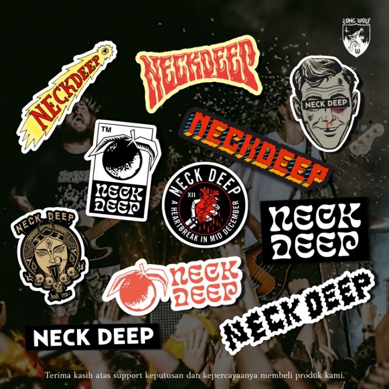 Jual N*CKDEEP STICKER PACK BY LONEWOLF | Shopee Indonesia