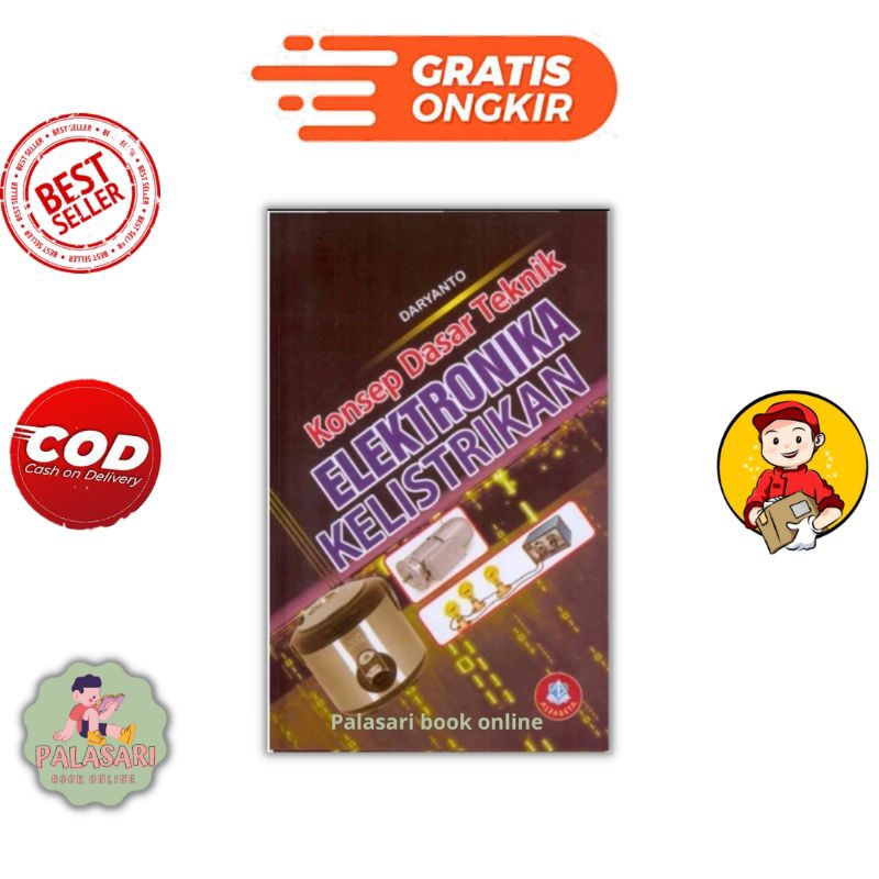 Jual Buku Konsep Dasar Teknik Elektronika Kelistrikan Daryanto
