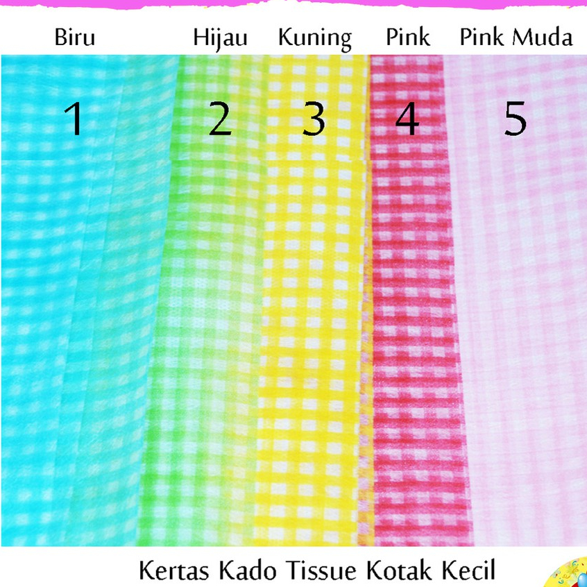 Jual 1 Lembar Kertas Tissue Bunga Kotak Kecil Uk 65x65 23gr, Kertas ...