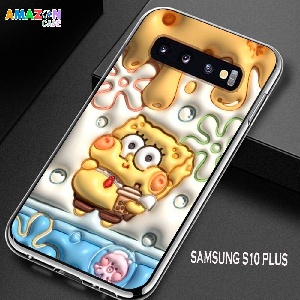 Jual Clear Case Motif All Type For SAMSUNG S10 PLUS Silikon hp