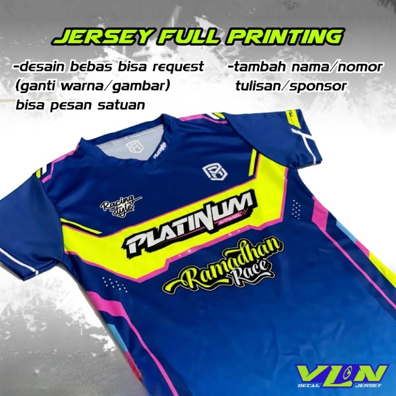 Jual Jersey Racing bisa request custom full print | Shopee Indonesia