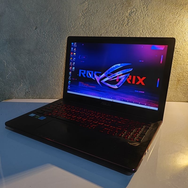 Jual Laptop Gaming Asus ROG G550J i7 GEN 4 RAM 8GB SSD 128GB + HDD 1TB ...