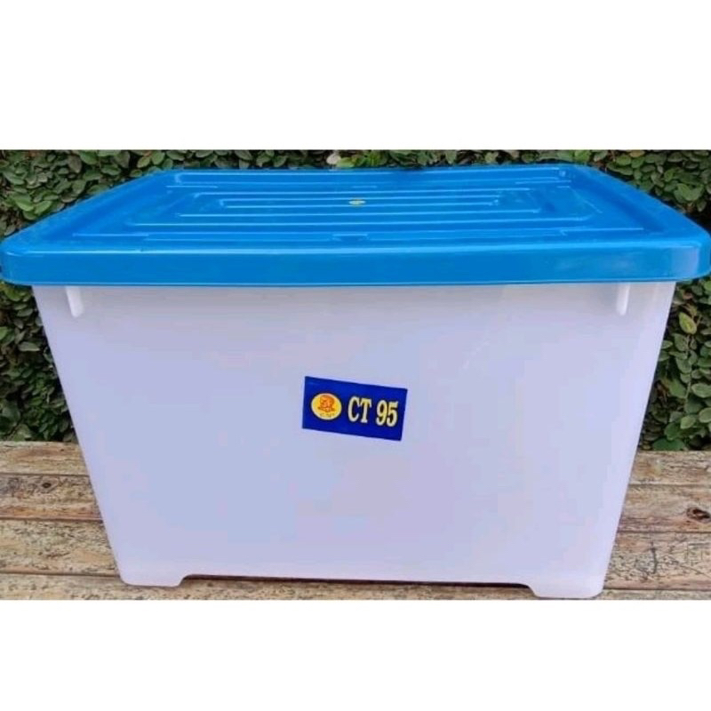 Jual CONTAINER BOX GM CT 95 LITER / KONTAINER BOX CT 95 | Shopee Indonesia
