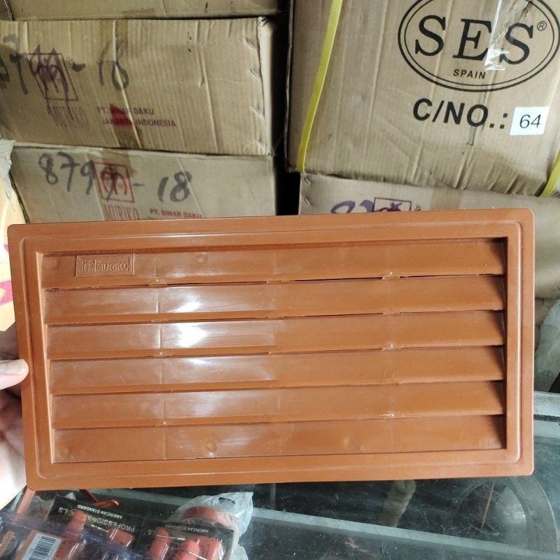 Jual Jalusi lubang angin ventilasi udara pintu pvc | Shopee Indonesia