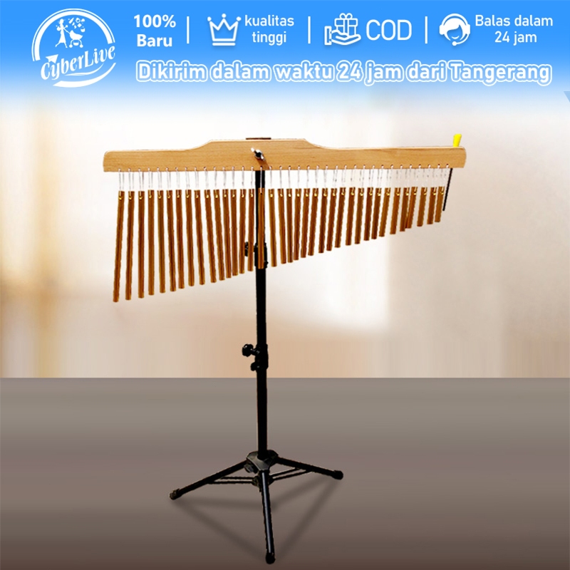 Jual Barchimes Bar Chimes 36 Bars Wind Chime Bambu Flat Ukuran 50cm