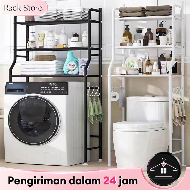 Jual Rak Toilet Stainless steel Rak Mesin Cuci Rak Kloset Rak Kamar ...