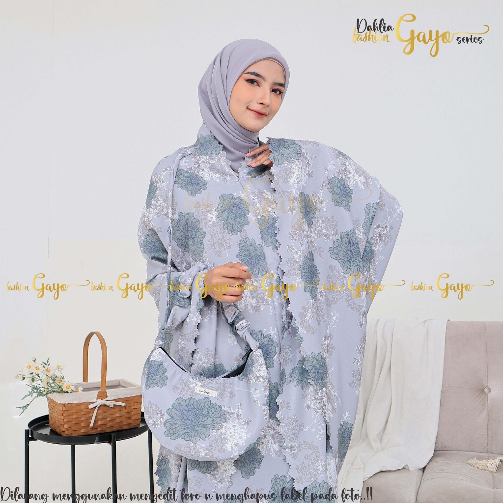 Jual Mukena Dewasa Jumbo Maxmara 2in1 Lasercut Motif Shopee Indonesia