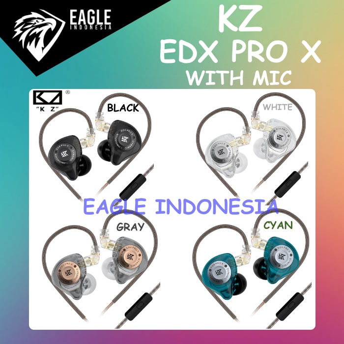 KZ EDX Pro X Dynamic Driver In-Ear Monitor