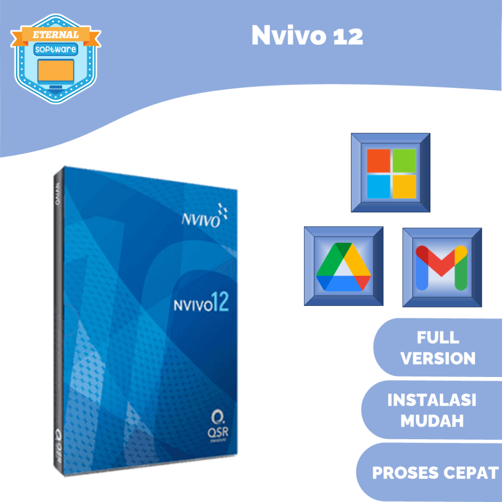 Jual Nvivo 12 Full Version No Trial Permanen Aplikasi Windows Olah Data ...