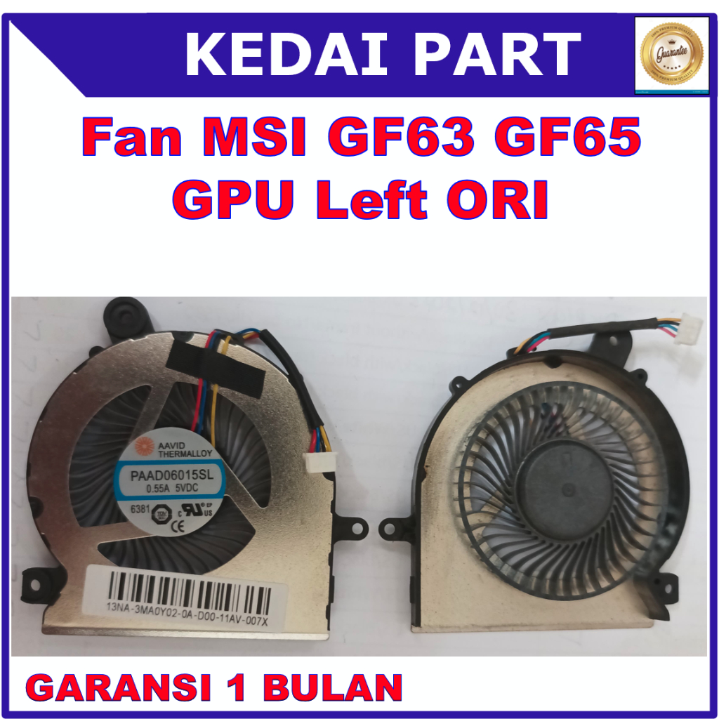 Bottom Rubber Feet Replacement For MSI GF63 & GF65 Laptops - 4PCS Set