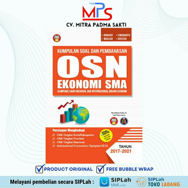 Jual BUKU KUMPULAN SOAL DAN PEMBAHASAN OSN EKONOMI SMA YRAMA WIDYA ...