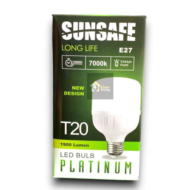 Jual Lampu Led Sunsafe Platinum Watt Putih Shopee Indonesia