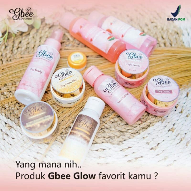 Jual GBEE GLOW BEAUTY SERIES SATUAN l FACIAL WASH l DAY CREAM l NIGHT ...