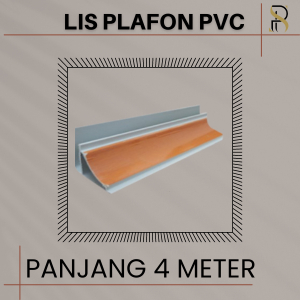 Jual lis plafon PVC / list PVC pinggir siku sambung ter murah ...