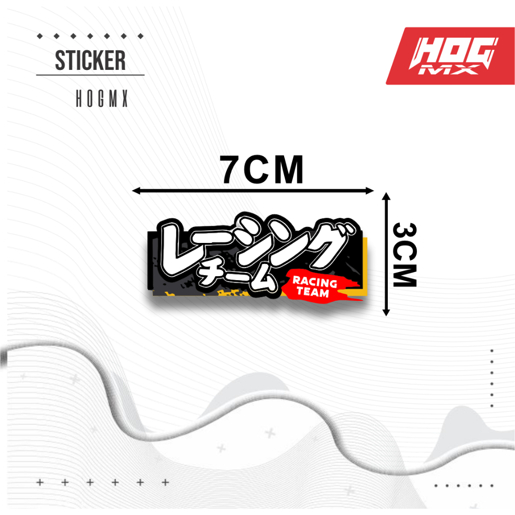 Jual Stikcer JDM RACING TEAM BS0016 | Shopee Indonesia