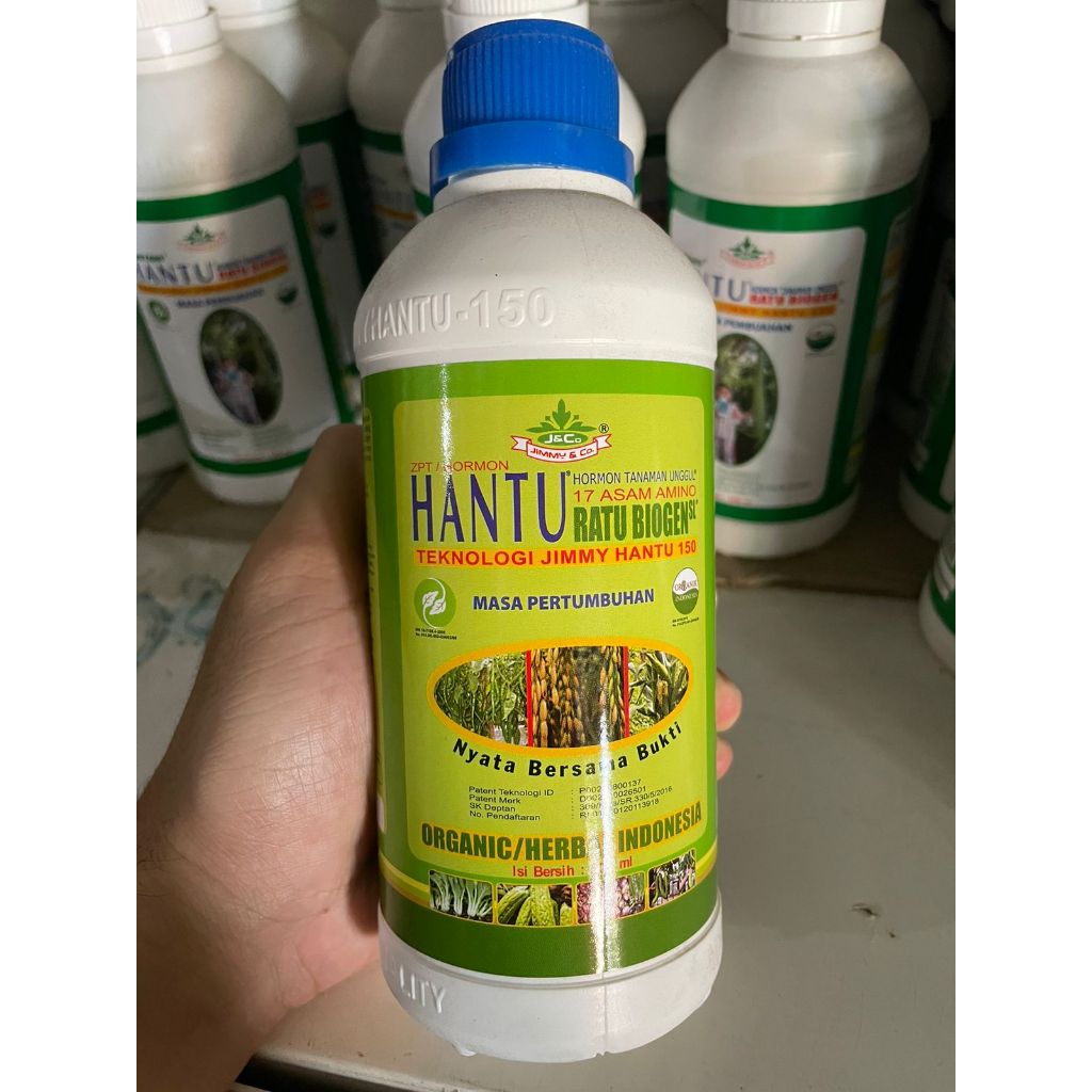 Jual Pupuk Hantu Pertumbuhan 500 Ml Pupuk Organik Cair Pupuk Daun Merk Jimmy Hantu 