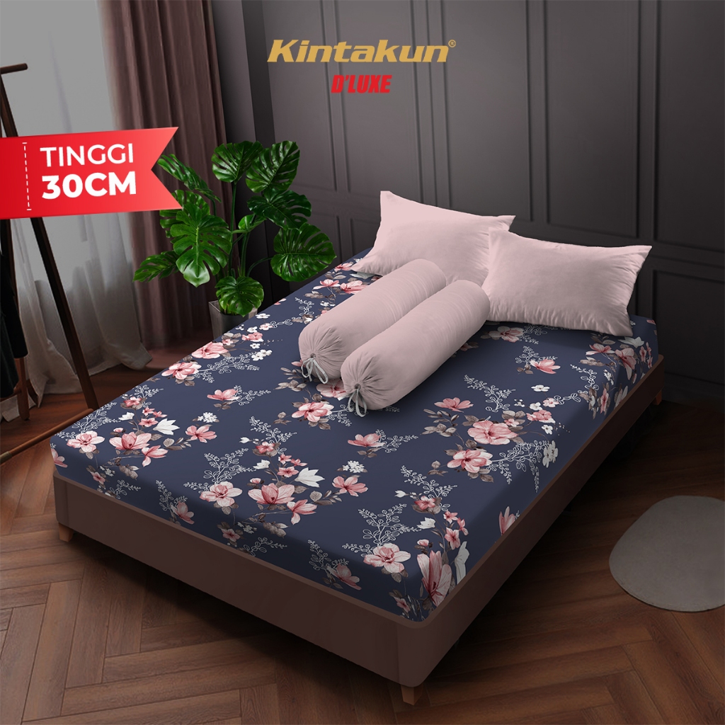 Jual Kintakun Sprei Fitted 160 / 180 / 200 Kirana DLUXE Microfiber ...