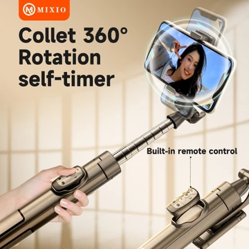MIXIO A35 160CM Tongsis Bluetooth Selfie Stick Tripod With Remote BT