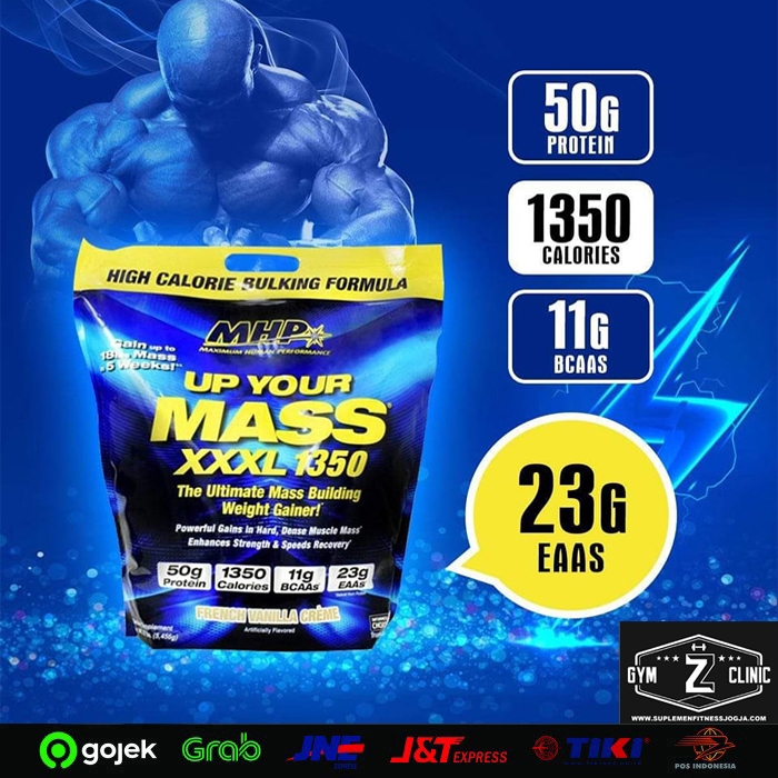 Jual MHP UP YOUR MASS 12 LB Maximum Human Performance SUSU MASS WEIGHT ...