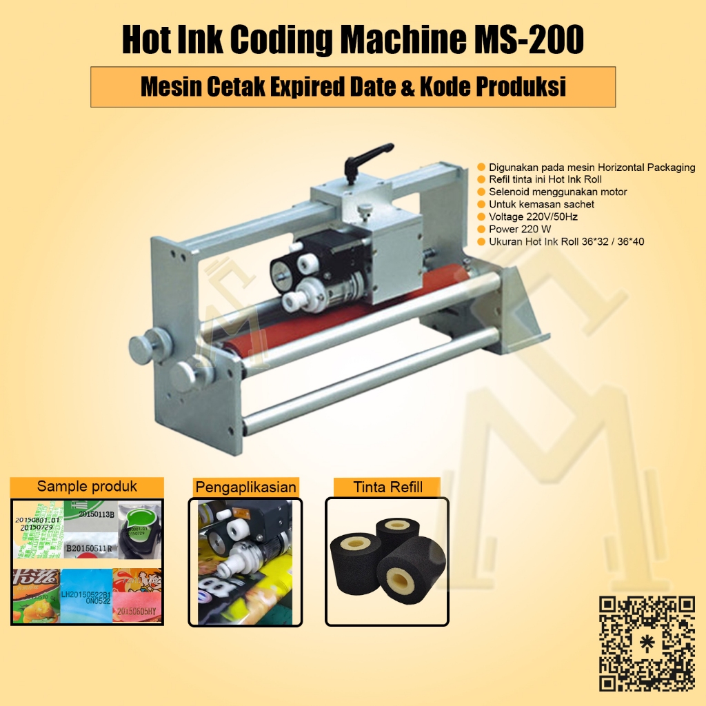 Jual mesin expired date / mesin coding / coding machine / gbm 200 ...