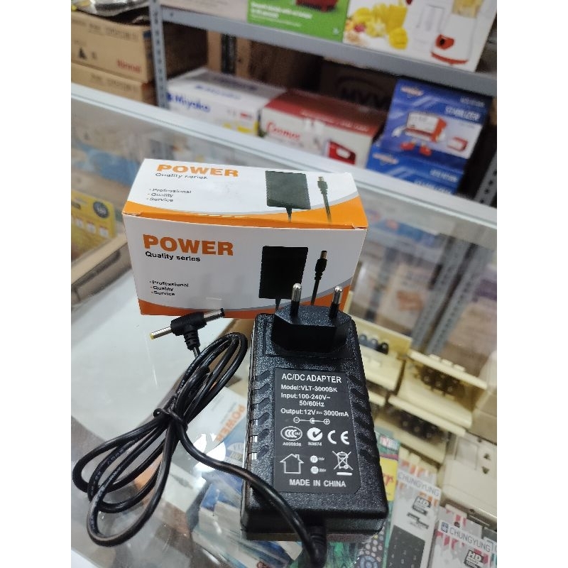 Jual ADAPTOR POWER SUPPLY SWITCHING CCTV ROUTER 3 AMPERE SNI ...