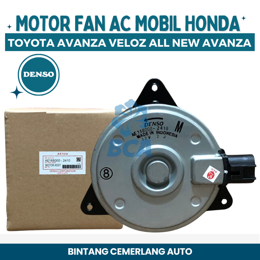 Jual MOTOR FAN AC Mobil Toyota Avanza Veloz All New Avanza DENSO ...