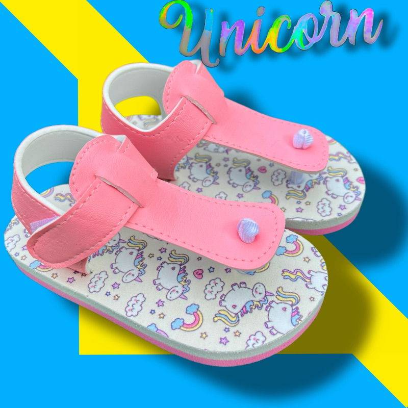 Jual Sepatu Sandal Anak Perempuan UNICORN Sendal Jepit Bayi Tali