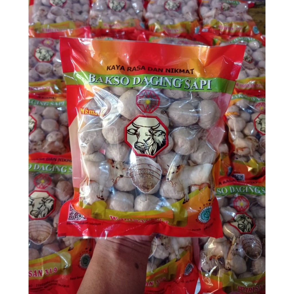 Jual Bakso Warisan 319 Urat Isi 50pc 600 Gr Shopee Indonesia