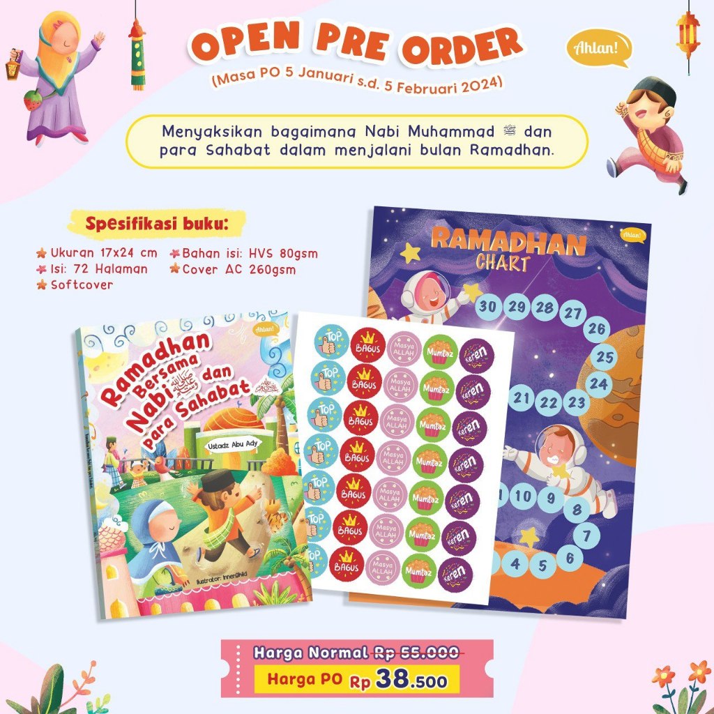Jual [ABC] READY Buku Aktivitas Ramadhan / Buku Kegiatan Ramadhan / Fun ...