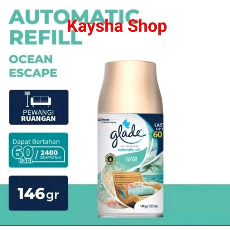 Jual Glade Matic Spray Air Freshener Refill Gr Ml Shopee Indonesia