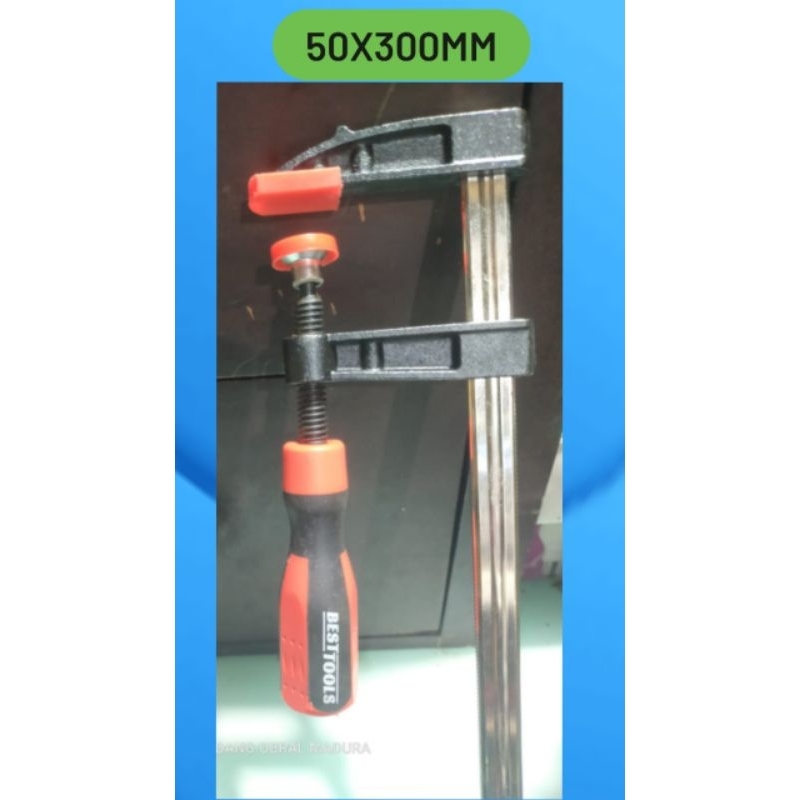 Jual Alat Penjepit / Capit Papan Kayu, Heavy Duty Clamp Model F ukuran ...