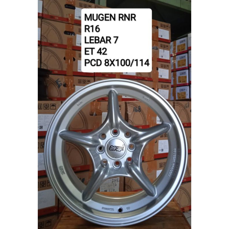 Jual Velg racing MUGEN RNR R16 | Shopee Indonesia