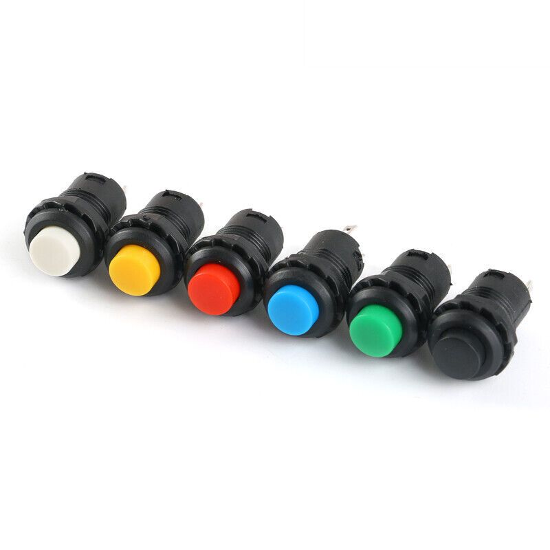 Jual DS-427 Tombol Saklar Push Button SWITCH ON momentary DS427 klakson ...