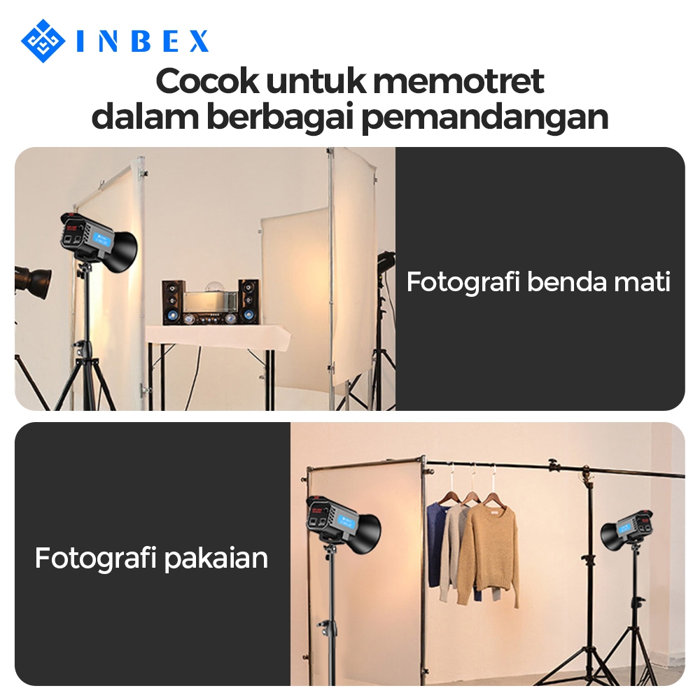 Jual INBEX Light Reflector Standard Bowens Mout Reflector Kap lampu ...