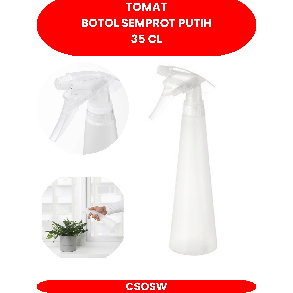 Jual IKTOM Botol semprot warna putih ukuran 35 cl | Shopee Indonesia