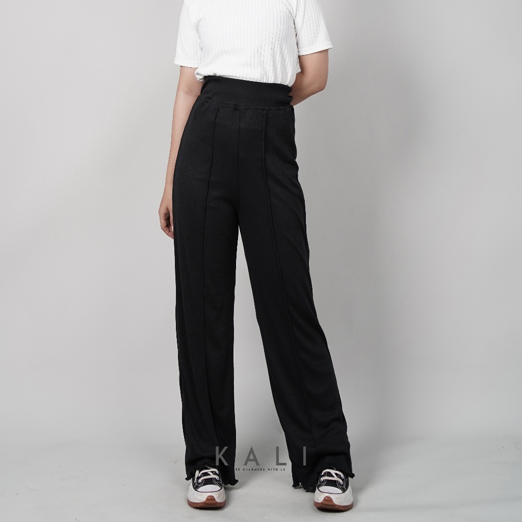 Jual KALI - Willow Rib Pants | Shopee Indonesia