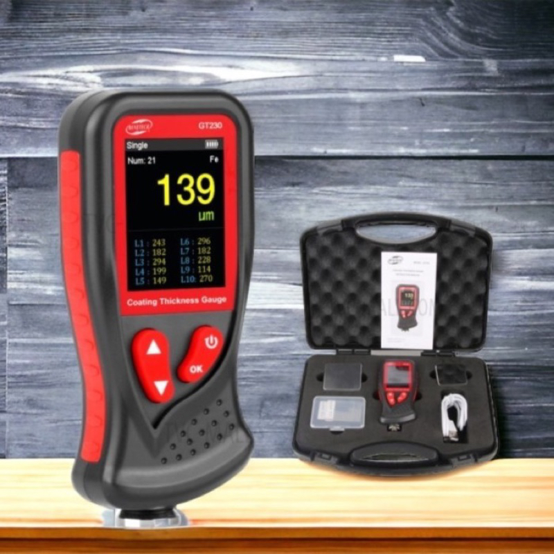 Jual Benetech GT230 Film Coating Thickness Gauge Paint Tester Cat Meter ...