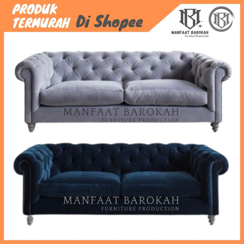 Jual Sofa Seater 2 Bed Mewah | Furniture Kursi Sofa Bed Ruang Tamu Dan ...