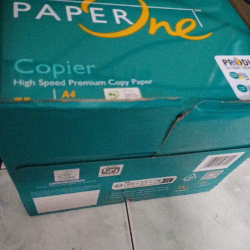 Jual paperone a4 75gsm 75gram 75gr a 4 per rim 500lembar | Shopee Indonesia