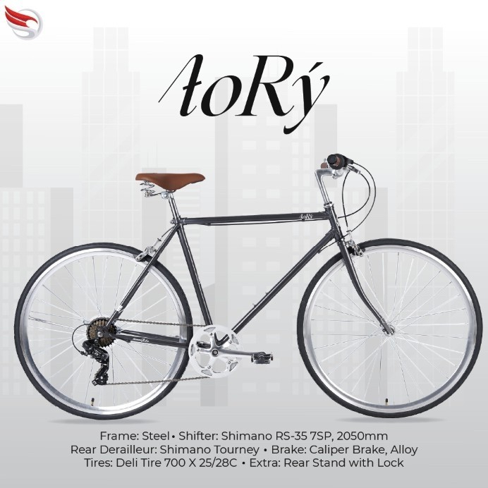 Jual Sepeda balap 700 c fixie dewasa touring jengki element tory