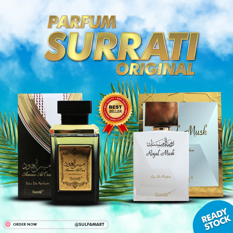 Jual Parfum Ameer Oud Royal Musk Surrati Spray 100 Ml Original By Makkah Ksa Shopee Indonesia