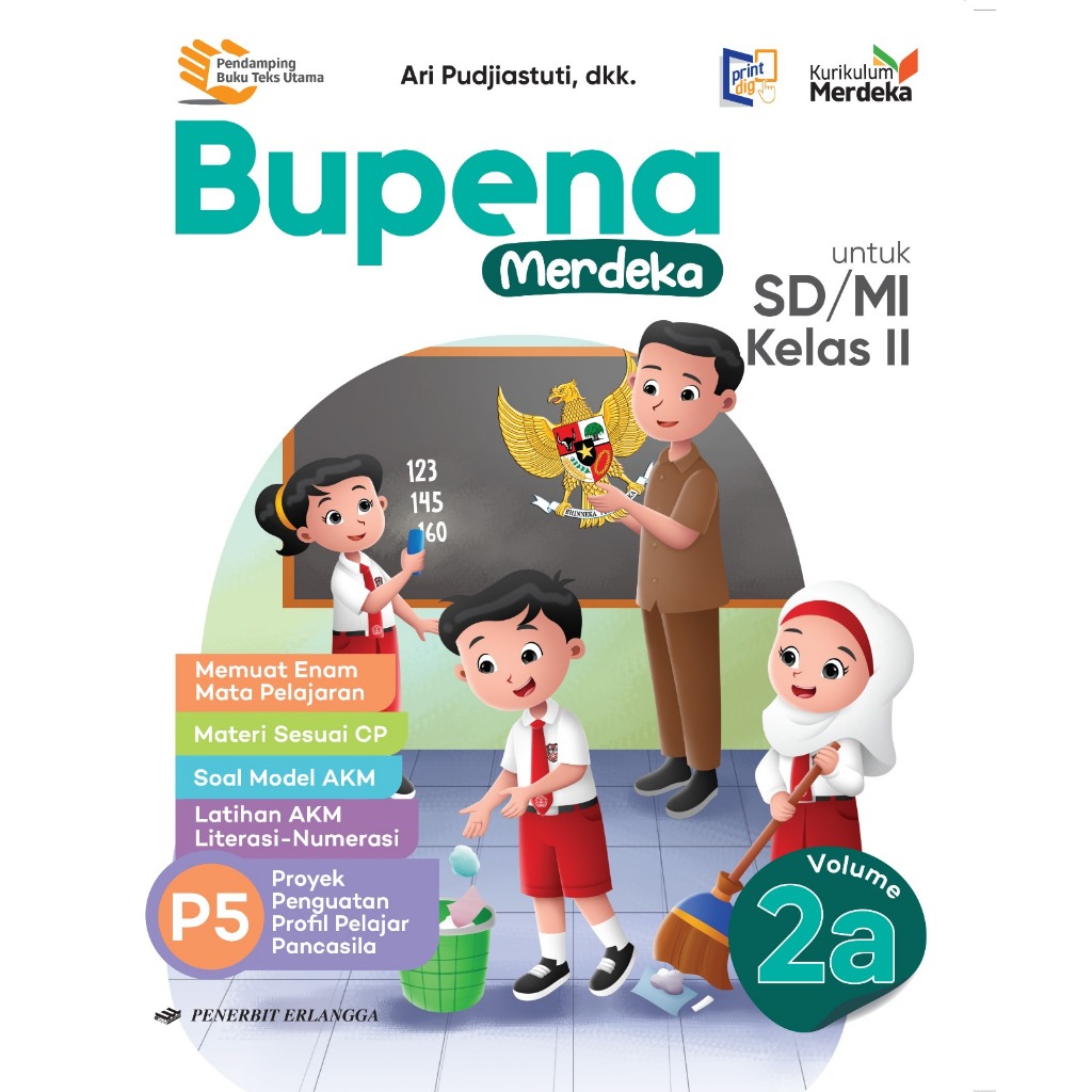 Jual BUKU BUPENA MERDEKA/ BUPENA KURIKULUM MERDEKA SD ERLANGGA | Shopee ...