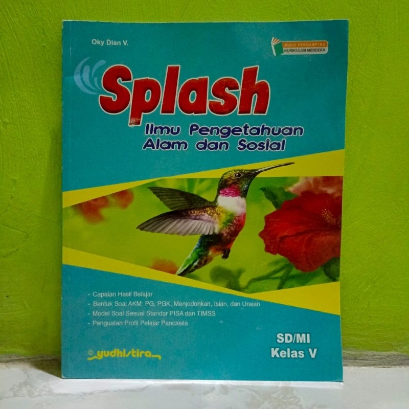 Jual Original Buku Splash Ilmu Pengetahuan Alam Dan Sosial Untuk Sd Mi