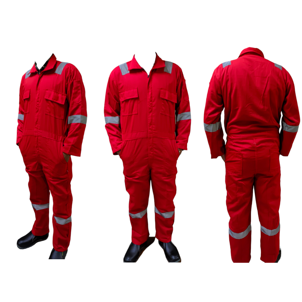 Jual Wearpack terusan safety / coverall safety K3 / baju terusan safety ...