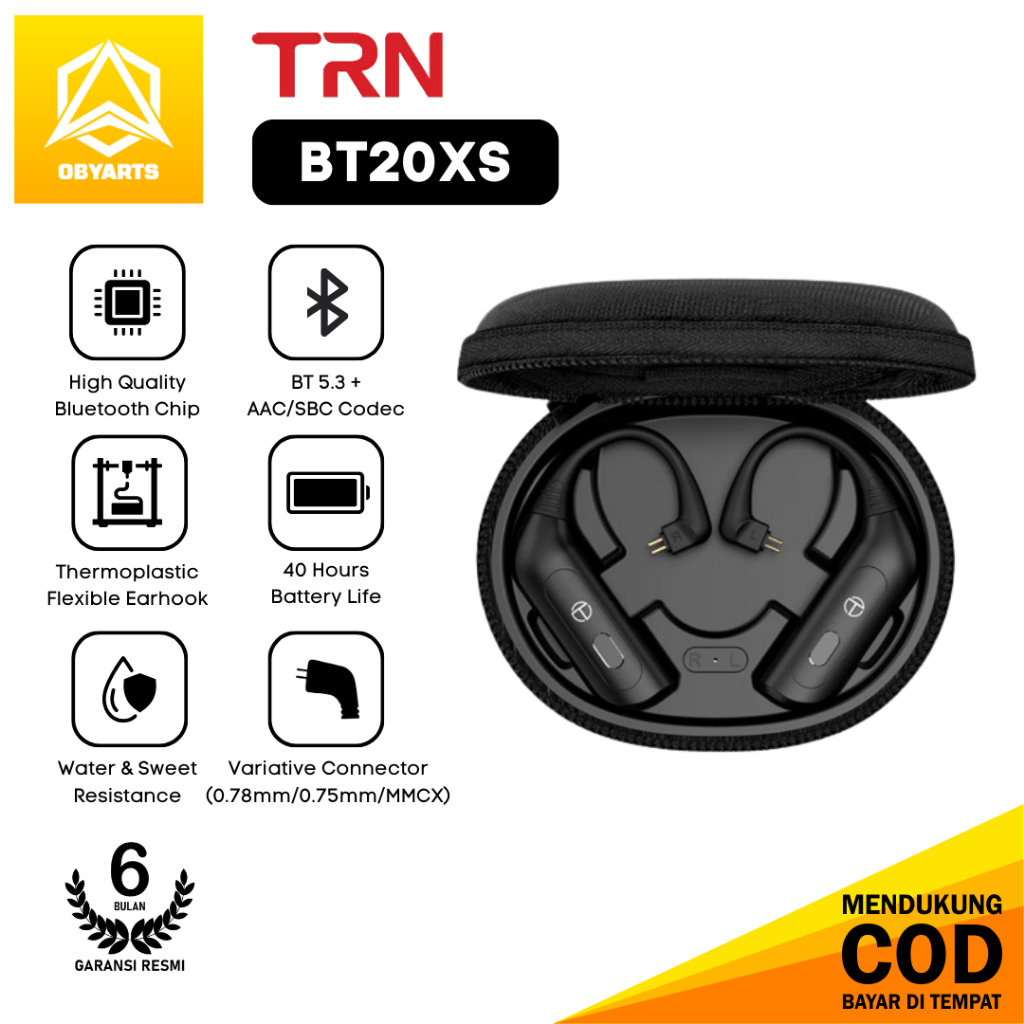 Jual TRN BT20XS True Wireless Bluetooth 5.3 Detachable Module TWS ...