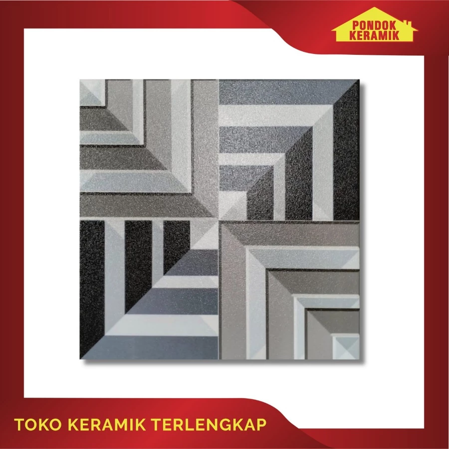 Kerami Lantai Avignon 50x50 Argos White