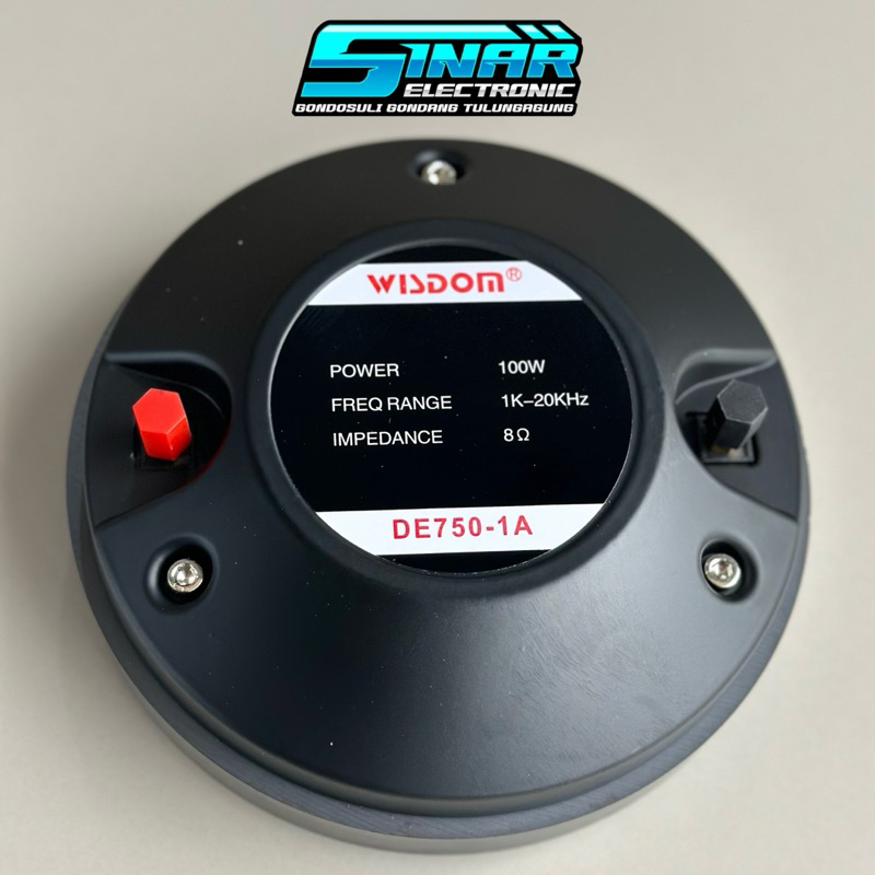 Jual TWEETER WISDOM DE750-1A DE 750 SPUL 3inch Original | Shopee Indonesia