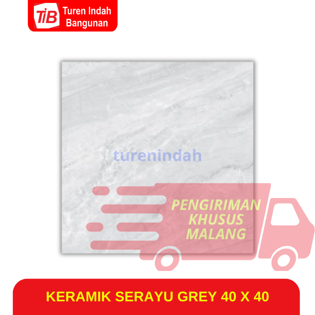 Jual TIB - KERAMIK SPECTRUM SERAYU GREY 40X40 - KERAMIK LANTAI 40 X 40 ...